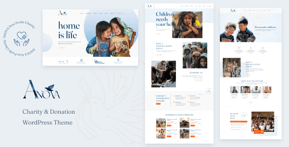 Anova 1.1.1 - Charity & Donation WordPress Theme