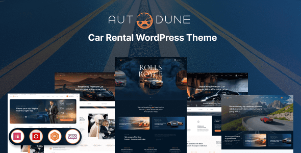 Autodune 1.0.0 - Car Rental & Limousine WordPress Theme