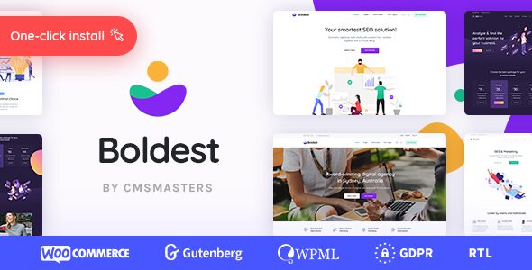 Boldest 1.1.8 - Consulting and Marketing Agency WordPress Theme