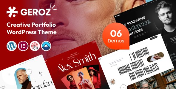 Geroz 1.1.1 - Creative Portfolio & Digital Agency WordPress Theme