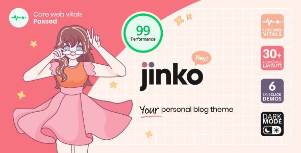 Jinko 1.1.7 - Your Personal Blog Theme