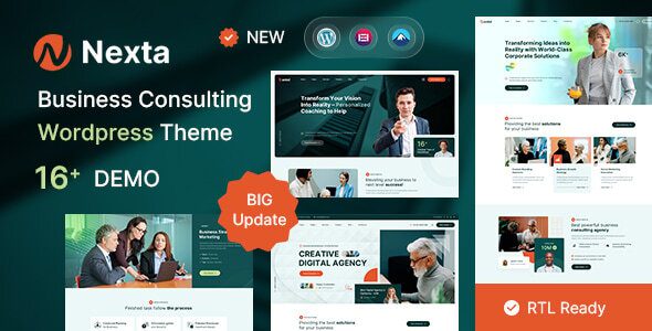 Nexta 1.0.2 - Business Consulting WordPress Theme
