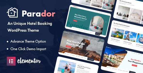 Parador 2.0.4 - Hotel Booking WordPress Theme