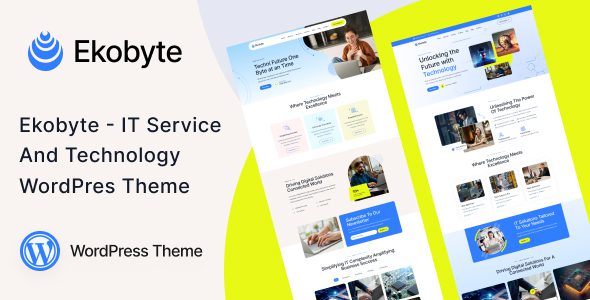 Ekobyte 1.0.0 - IT Service & Technology WordPress Theme