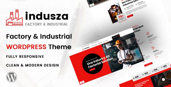 Indusza 1.3 - Industrial & Factory WordPress