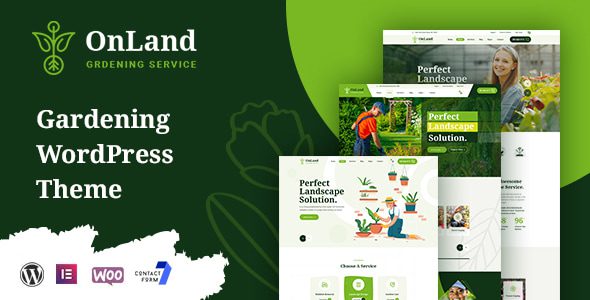 OnLand 1.1.2 - Gardening WordPress Theme