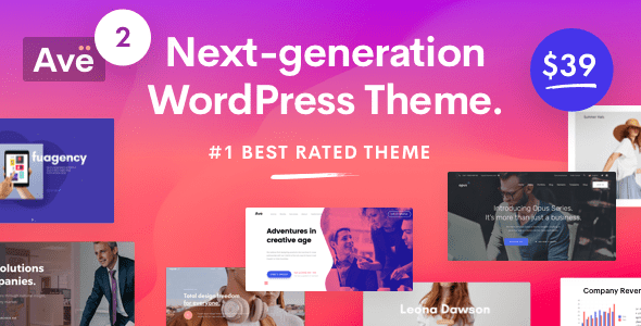 Ave 2.9.0 - Responsive Multi-Purpose WordPress Theme