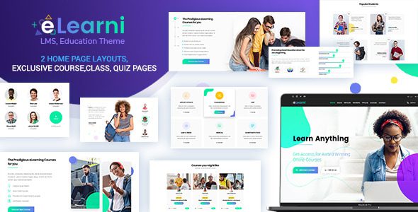 eLearni 3.3 - Online Learning & Education LMS WP Theme eLearni 3.3 - Online Learning & Education LMS WP Theme