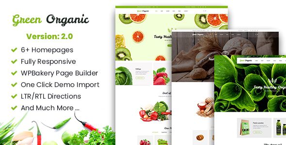Greenorganic 2.48 - WooCommerce WordPress Theme