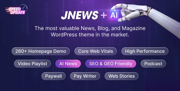 JNews 12.0.1 - WordPress Newspaper Magazine Blog AMP Theme