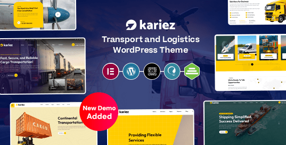 Kariez 1.1.1 - Transportation & Logistics WordPress Theme
