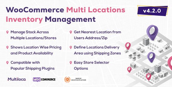 MultiLoca 4.2.12 - WooCommerce Multi Locations Inventory Management
