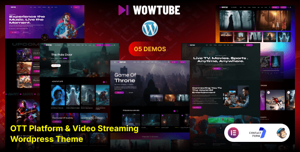 WowTube 1.0.0 - OTT Platform & Video Streaming WordPress Theme WowTube 1.0.0 - OTT Platform & Video Streaming WordPress Theme