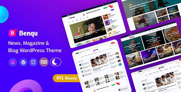 Benqu 1.1.14 - Elementor NewsPaper & Magazine WordPress Theme Benqu 1.1.14 - Elementor NewsPaper & Magazine WordPress Theme