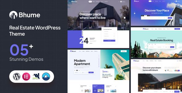 Bhume 1.0.9 - Real Estate WordPress Theme