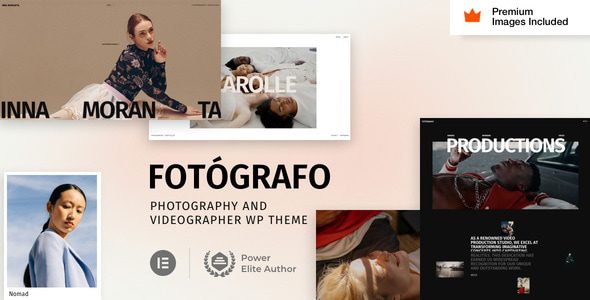 Fotógrafo 28 - Photography Videographer WordPress Theme