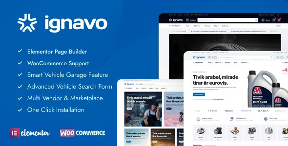 Ignavo 1.0.8 - Auto Parts WooCommerce Theme Ignavo 1.0.8 - Auto Parts WooCommerce Theme