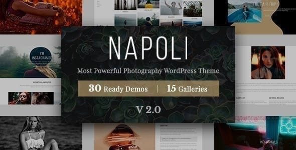 Napoli 2.4.5 - Photography WordPress Theme
