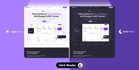 Download Free Dark Reader Pro 1.2.1 - Dark Mode Plugin for WordPress Dark Reader Pro 1.2.1 - Dark Mode Plugin for WordPress