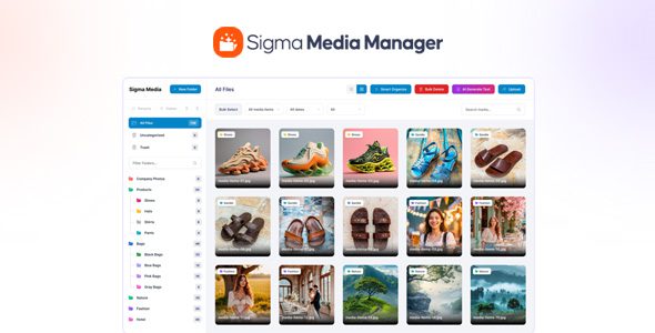 Download Free Sigma Media Manager 1.5.0 - WordPress Media Library Organizer Sigma Media Manager 1.5.0 - WordPress Media Library Organizer