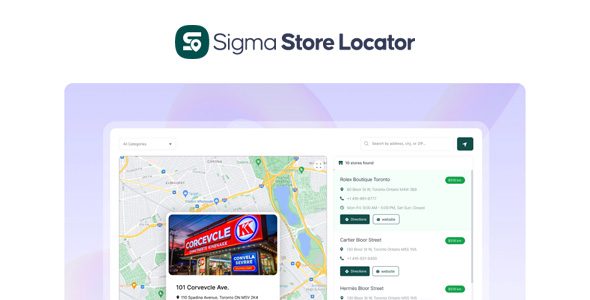 Download Free Sigma Store Locator 1.6.0 Sigma Store Locator 1.6.0