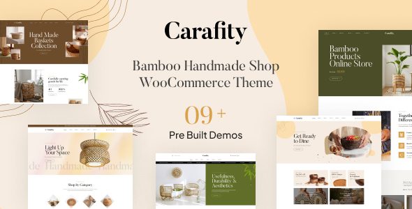 Carafity 1.2.8 - Bamboo Handmade Shop WooCommerce Theme Carafity 1.2.8 - Bamboo Handmade Shop WooCommerce Theme