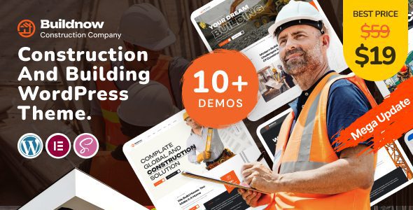 Buildnow 1.0.2 - Construction & Building WordPress Theme