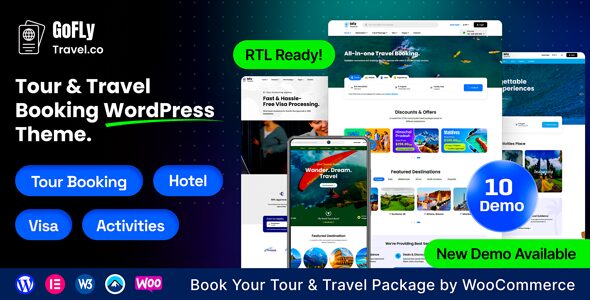 Download Free Gofly 1.3.0 - Tour Booking and Travel Agency WordPress Theme Gofly 1.3.0 - Tour Booking and Travel Agency WordPress Theme