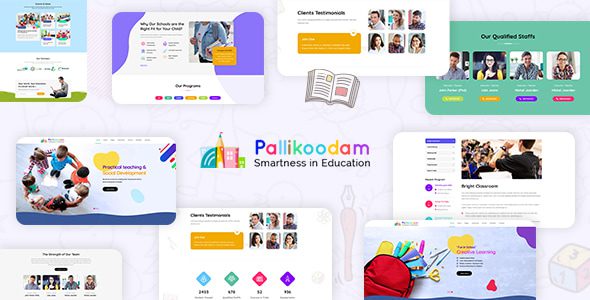 Pallikoodam 2.7.0 - School WordPress Theme