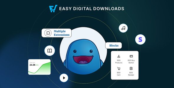 Download Free Easy Digital Downloads 3.6.9.1 + Addons Easy Digital Downloads 3.6.9.1 + Addons