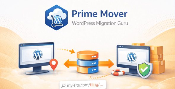 Download Free Prime Mover Pro 2.1.5 - WordPress Single-Site / Multisite Migration Plugin Prime Mover Pro 2.1.5 - WordPress Single-Site / Multisite Migration Plugin