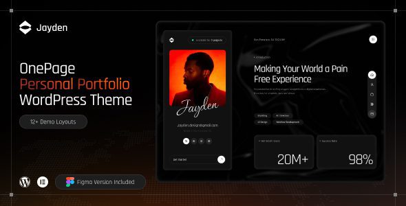 Jayden Portfolio Theme 1.9