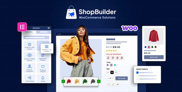 Download Free ShopBuilder Pro 2.1.11 - Elementor WooCommerce Builder Addons ShopBuilder Pro 2.1.11 - Elementor WooCommerce Builder Addons