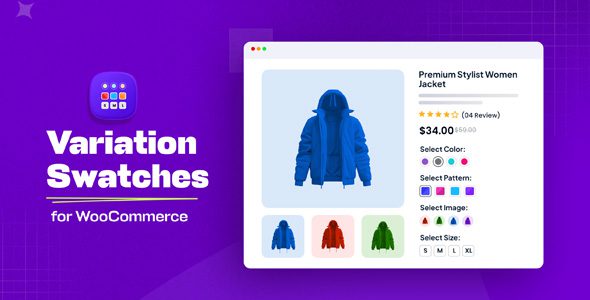 Download Free Variation Swatches for WooCommerce Pro 2.2.10 Variation Swatches for WooCommerce Pro 2.2.10