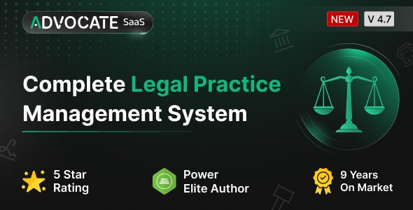 Download Free Advocate SaaS 4.7.0 - Legal Practice Management Advocate SaaS 4.7.0 - Legal Practice Management