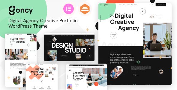 Download Free Goncy 1.0.3 - Digital Agency & Creative Portfolio WordPress Elementor Theme Goncy 1.0.3 - Digital Agency & Creative Portfolio WordPress Elementor Theme