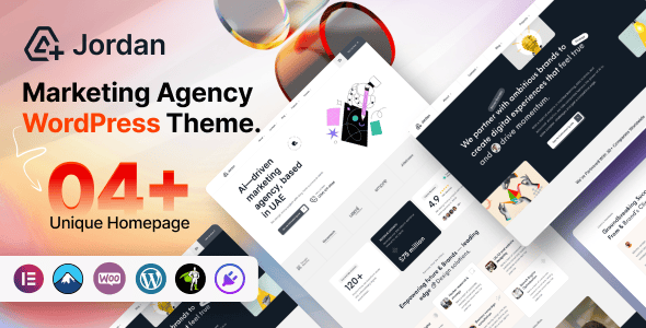 Download Free Jordan 1.0 - Marketing Agency Wordpress Theme Jordan 1.0 - Marketing Agency Wordpress Theme