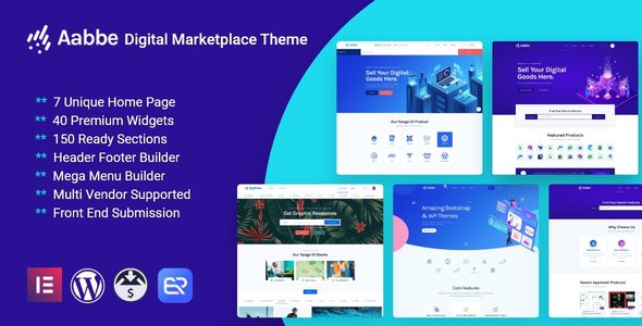 Aabbe 6.2.0 - Digital Marketplace WordPress Theme Aabbe 6.2.0 - Digital Marketplace WordPress Theme