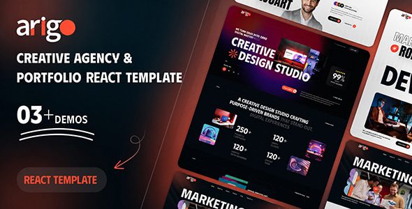 Download Free Arigo 1.0 - Creative Agency & Portfolio React JS Template Arigo 1.0 - Creative Agency & Portfolio React JS Template