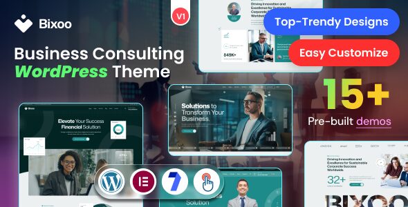 Bixoo 1.0.3 - Business Consulting WordPress Theme Bixoo 1.0.3 - Business Consulting WordPress Theme
