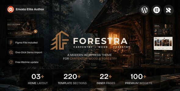 Forestra 1.0.2 - Carpenter, Wood & Forestry WordPress Theme Forestra 1.0.2 - Carpenter, Wood & Forestry WordPress Theme