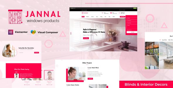 Jannal 3.6 - Curtains & Doors WordPress Theme Jannal 3.6 - Curtains & Doors WordPress Theme