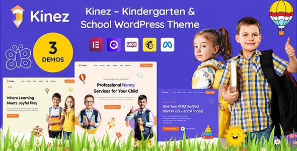 Kinez 2.0.0 - Kindergarten & School WordPress Theme Kinez 2.0.0 - Kindergarten & School WordPress Theme
