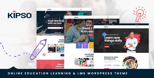 Download Free Kipso 1.3.7 - Education LMS WordPress Theme Kipso 1.3.7 - Education LMS WordPress Theme
