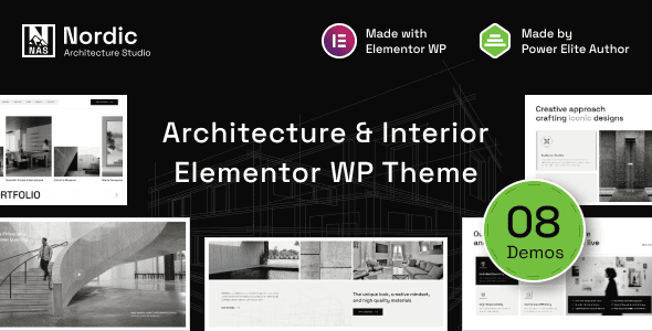 Nordic 10.0.1 - Architecture & Interior Design WordPress Theme Nordic 10.0.1 - Architecture & Interior Design WordPress Theme