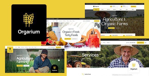 Orgarium 1.2.3 - Agriculture & Organic Farm WordPress Theme Orgarium 1.2.3 - Agriculture & Organic Farm WordPress Theme