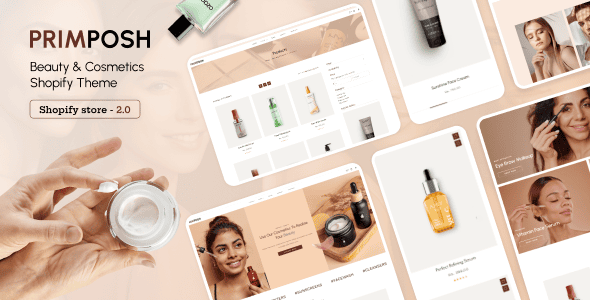 Primposh 1.4 - Beauty Cosmetic Shopify Theme Primposh 1.4 - Beauty Cosmetic Shopify Theme