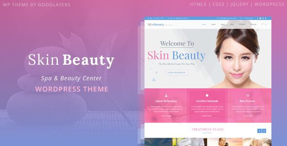 Skin Beauty 1.4.5 - Spa WordPress Theme Skin Beauty 1.4.5 - Spa WordPress Theme