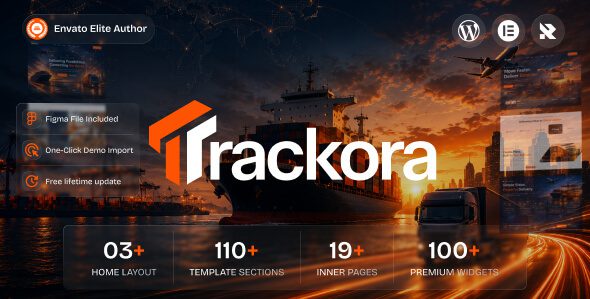 Trackora 1.0.1 - Transportation & Logistics Elementor WordPress Theme Trackora 1.0.1 - Transportation & Logistics Elementor WordPress Theme
