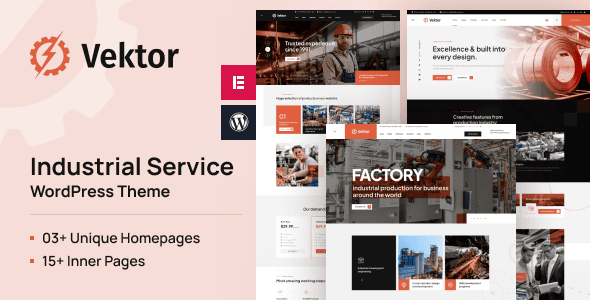 Vektor 1.0.6 - Industrial Service WordPress Theme Vektor 1.0.6 - Industrial Service WordPress Theme
